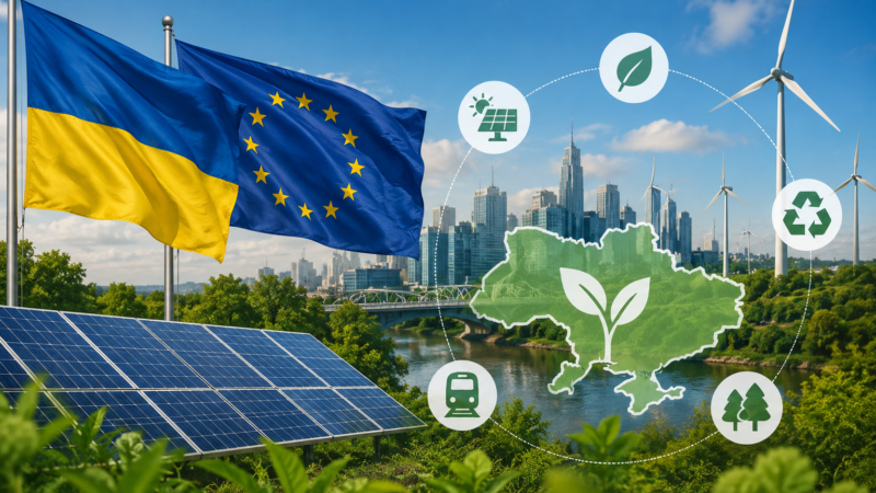 Україна просувається у переговорах з ЄС за кластером «Зелений порядок денний та стале зʼєднання»